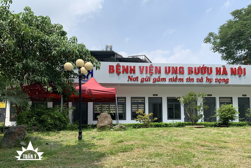 Nhà bạt 3m3m MK3 tại Bệnh viện Ung bướu Hà Nội