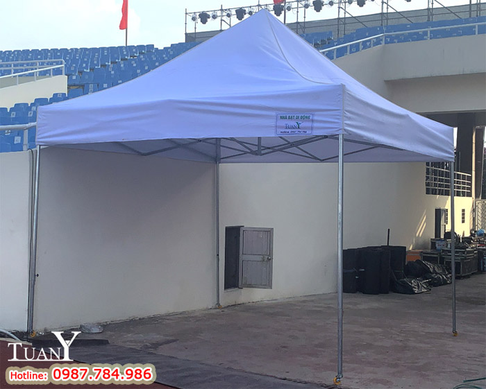 Nhà bạt 4mx4m MK4 làm lều kỹ thuật phục vụ SEA Games 31 tại Sân vận động quốc gia Mỹ Đình