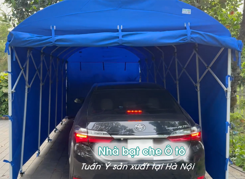 Nhà bạt che Ô tô Tuấn Ý sản xuất tại Hà Nội