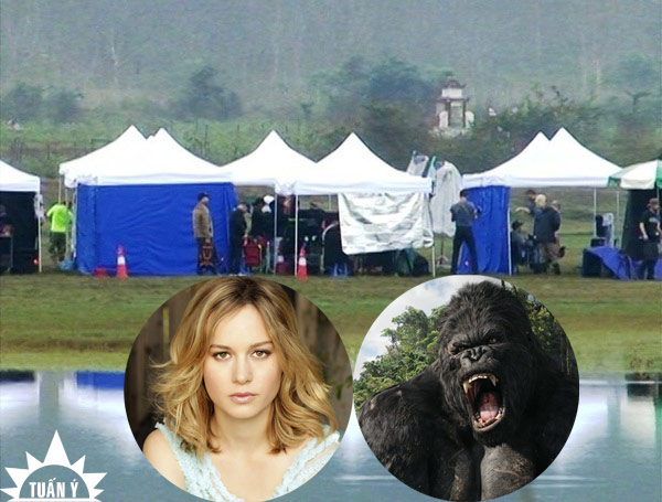 Khu vực lán trại của đoàn làm phim Kong: Skull Island tại Quảng Bình